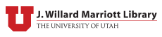 J. Willard Marriott Library logo