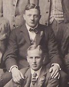 Tommy Smyth with the British Isles team in 1910