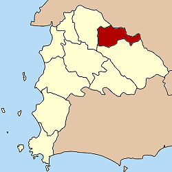 Amphoe location in Chonburi Province