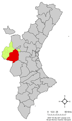 Requena in the Valencian Community
