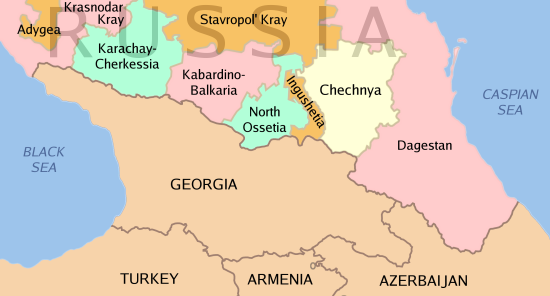 North Caucasus Regions