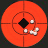 A grouping of shots on target