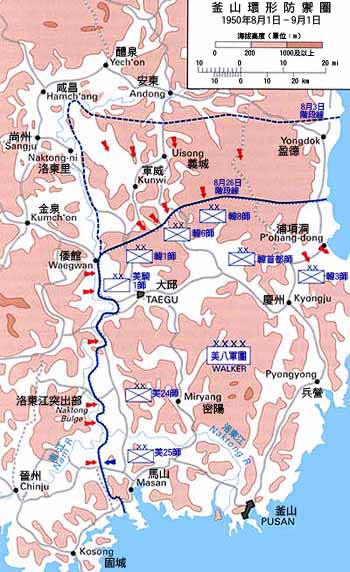 A map of a perimeter on the southeastern tip of a land mass