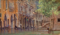 Venetian canal scene