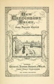 Front cover for New Canterbury Tales by John Philipps Emslie.
