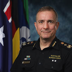 Michael Outram Official Australian Border Force Portrait