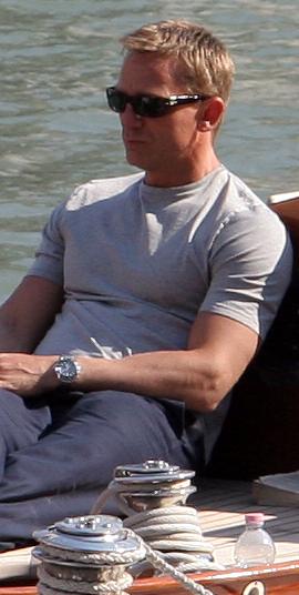 Daniel Craig on Venice yacht crop