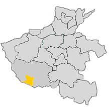 邓州市的地理位置