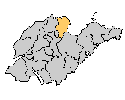 东营市在山东省的地理位置