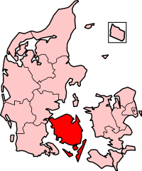 Funen County in Denmark