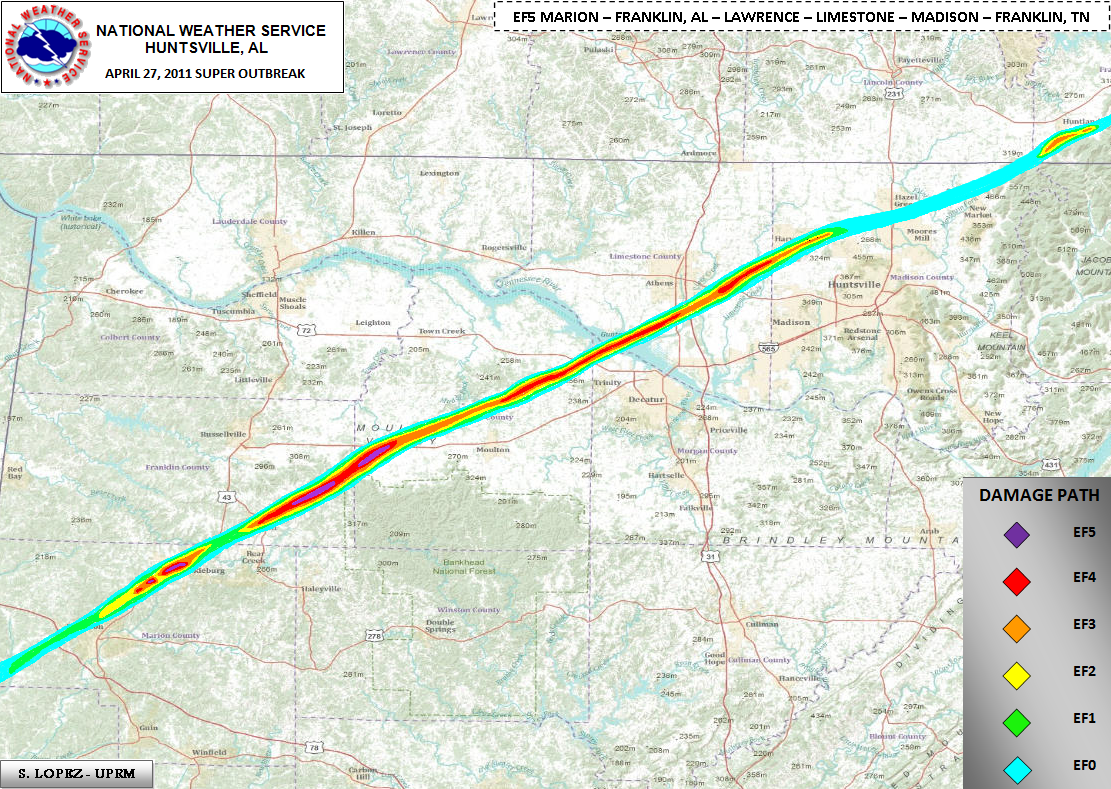 2011 Hackleburg-Phil Campbell EF5 Tornado