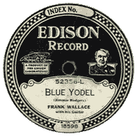 Frankie Marvins „Blue Yodel" (1928)