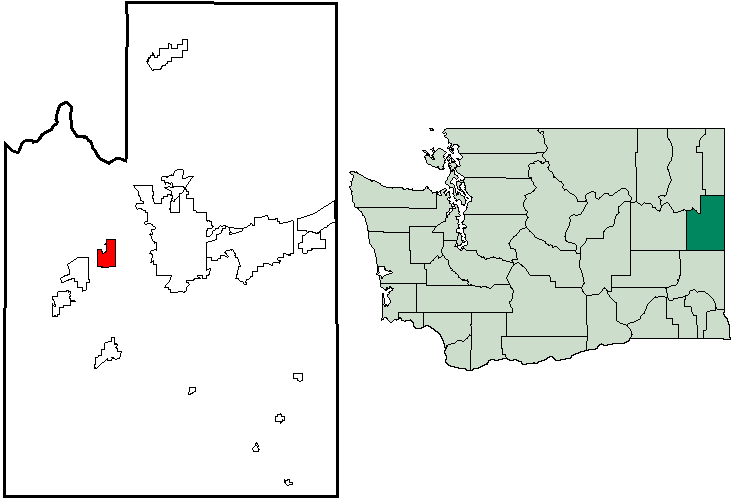 Spokane County, Airway Heights, Washington for where Paul Freeman died