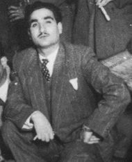 Nazem al-Ghazali in 1946/47