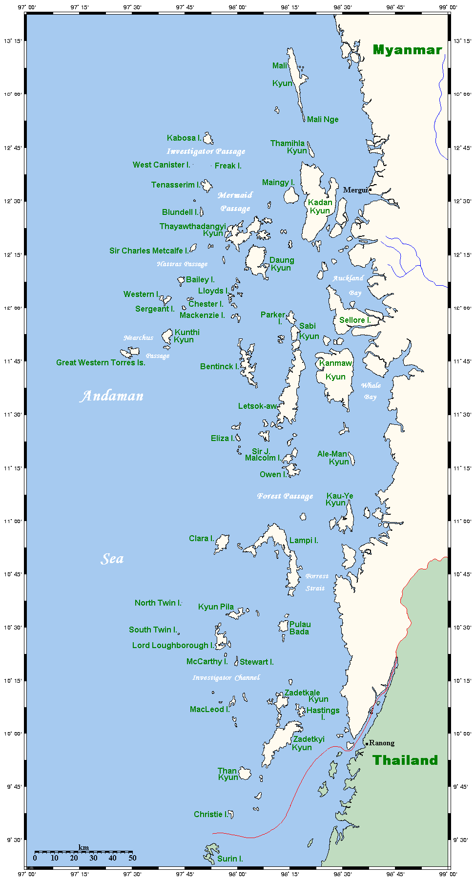 The Mergui Archipelago
