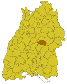 Location of Nürtingen