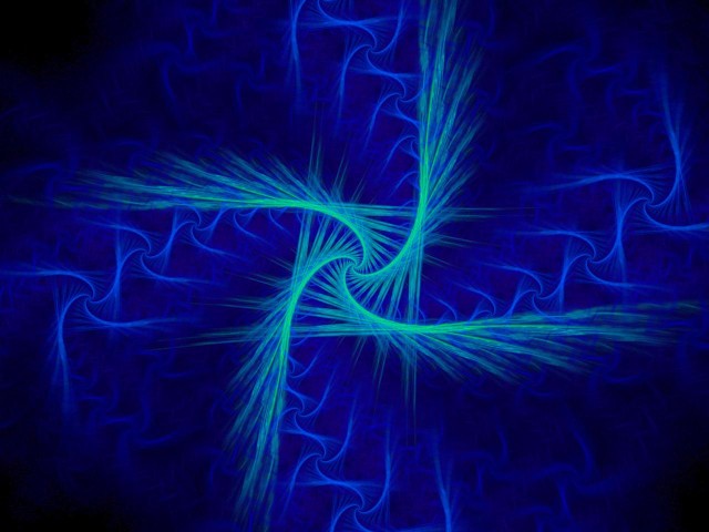 Fractal image generated by the Electric Sheep project