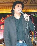 Jawad Ahmed performing at Punjab College, Gujrat