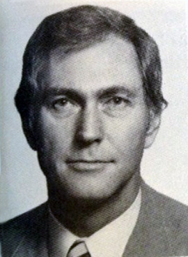 Low-quality 270×368 pixel photograph of John Howard Lindauer, scanned from a State Legislature directory