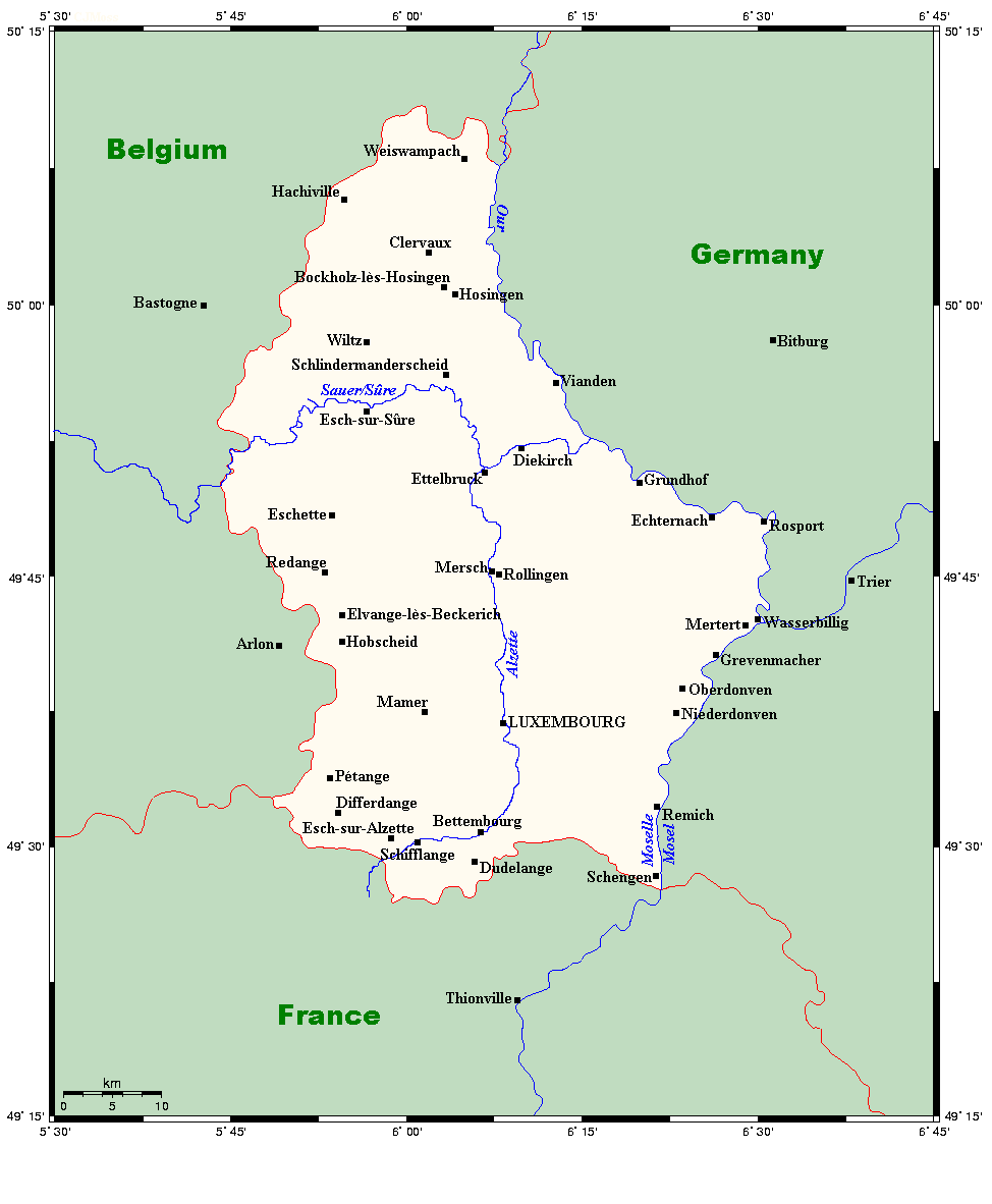 The Grand Duchy of Luxembourg