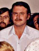 Swartzwelder in a 1992 staff photo for The Simpsons