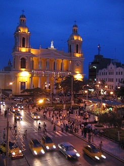 Chiclayo's main square