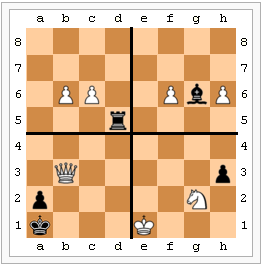 Four examples of advanced passed pawns