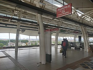 美佳园站站台
