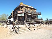 A 19th Century building in Goldfield.