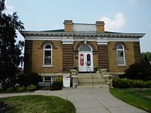 Carnegie library in Arcadia, Wisconsin.