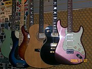 Available guitars