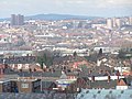 Stoke-on-Trent City Center skyline