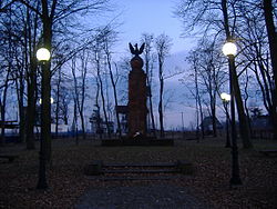 Commemorative monument of the Battle of Igania