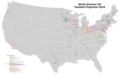 Map of NCAA Division III