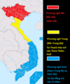 越南语方言地图