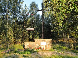 January (1996) Uprising insurgents grave near Jacewicze village