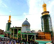 The shrine of Muhammad ibn Ali al-Hadi near Baghdad