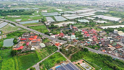 台南市学甲区山寮空拍图2