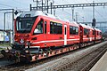 ABe8/12 3515號車在Altenrhein的工廠被運送出來