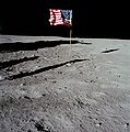 Flag by Aldrin