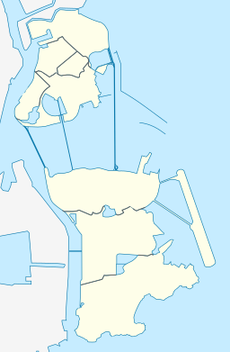 Location of the lake in Macau