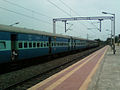 Durg-Visakhapatnam passenger at Simhachalam railway station