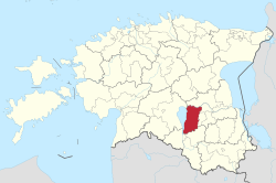 Elva Parish within Tartu County