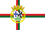 Flag of Timor's Portuguese refugees flown in Lisbon after the occupation (1946)[23]