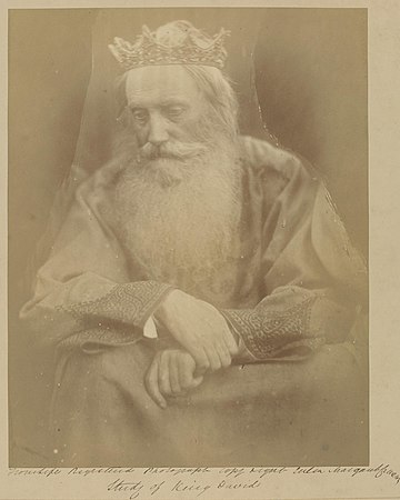 Sir Henry Taylor as King David, 1866