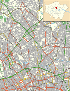 Middlesex Sessions House is located in London Borough of Islington