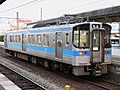 7017號車於伊予市站，2008年1月。