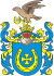 Episcopal coat of arms of Archbishop Mikołaj Dzierzgowski,