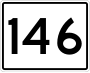 State Route 146 marker