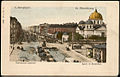 View of Nevsky Prospekt from Znamenskaya Square in the 1890s